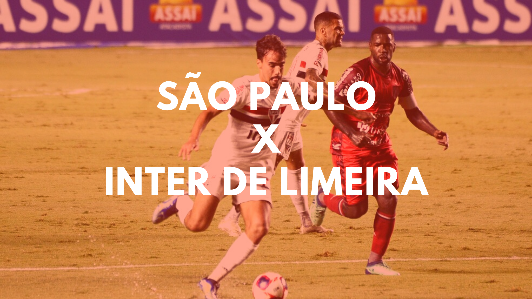 São Paulo x Inter de Limeira Paulistão 2021